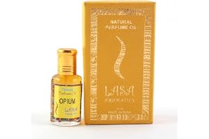 Lasa Aromatics Natural Perfume Oil Opium Fragrance 100% Pure e Natural - 10ml