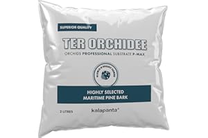 Kalapanta - Profesjonalna ziemia doniczkowa do storczyków Organiczna kora, 100% naturalna, morska kora sosnowa i torf blond