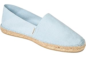 weltenmann Formentera – Espadrilles Slip-on Classiques en Coton avec Sac en Tissu, 41-46, Handmade in Spain