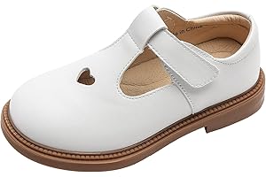 WUIWUIYU Filles Mary Janes Chaussure Enfant de Princesse Étudiants Fête 26-37EU