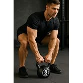 Clifton 10 Kg &Ccedil;aydanlık Tipi Dambıl Kettlebell Ağırlık SİYAH Tek Ebat