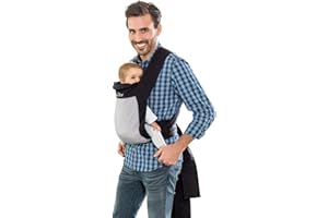 Amazonas Mei Tai Porte-bébés Dorsal Noir