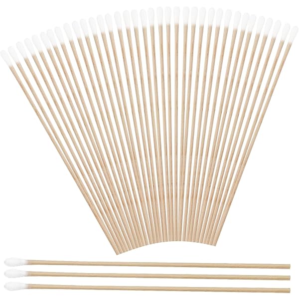 400 Cotons-Tiges Longs 15cm - Nettoyage Précision Appareil Photo, Maquillage