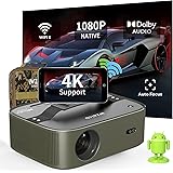 WZATCO Alpha 2 (Sp. Edition) Auto Focus Native 1080P Full HD 4K HDR | (Brightest 840 ANSI, Auto 6D Keystone Correction) – 1st