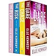 Briar U Series Books 1 - 4 Collection Set by Elle Kennedy (The Chase, The Risk, The Play & The Dare)