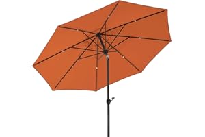 Schneider Sonnenschirm Adria, terracotta, 300 cm rund, 684-05, Gestell Alu/Stahl, Bespannung Polyester, 7 kg