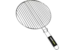 Cook'in Garden Gr024 - Rejilla doble redonda (diámetro 37 cm)