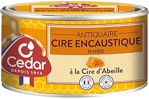 OCEDAR O'Cedar - Cire Encaustique - Antiquaire - Cire d'Abeille Bois - Meubles et Parquet - 250 ml