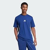 Adidas Men's Essential Three Stripes Single Jersey tee
