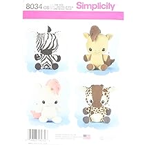 Patron McCall's 8427.OS - Peluches Emboîtables