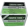Dispo van Syringes 2ML with Needle For Single Use Only - Pack of 100.. Disposible