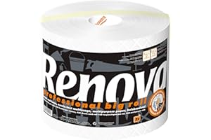 Renova Rollo de Cocina Profesional Multiusos | 1 Gigarrollo equivalente a más de 20 Rollos Estándar | Extra Resistente y Abso