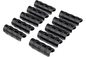 Mtsooning Gewächshaus-Klemmen, Pflanzenclips, Folienreihenabdeckung, Netz, Tunnel, Creolen-Clip, 19 mm, für Gartengebäude, Rohrschellen, Gewächshausrahmen, Rohrschellen, Schlauchklemmen,