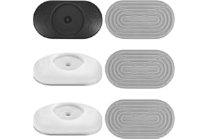 BNNRJIA 6 Pcs Baby Gate Wall Protectors, Pet & Dog Stair Gate Wall Protector, Stair Gate Extension Safety Wall Guard Protector Pads, Pressure Mounted on Stair Gate, for Protecting Stair, Door, Wall Surface