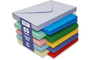Craft UK 2281 Kuvert, C5, Flerfärgad