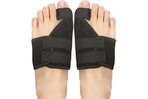 AOOTUERL 2 Pcs Valgus Schiene, Korrektur Schiene für Linderung von Großzehenschmerzen und zur, Toe Straightener for Big Toe Bunion Pain Relief, geeignet für ZehenkorrekturMänner und Frauen