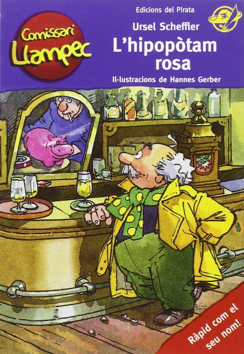 L'hipopòtam rosa: Llibre infantil de detectius per a nens de 8 anys amb enigmes per resoldre anant davant del mirall! Llibre per nens en català