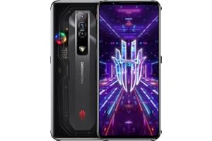 ‎REDMAGIC REDMAGIC 7 165Hz Gaming Smartfon, 5G Android Smartphone, 18GB RAM+256GB ROM, Snapdragon 8 Gen 1, 6.8" AMOLED FHD Ekran, 4500mAh Gaming Telefon, 64MP Kamera, 30W Ładowarka, Dual-Sim, NFC Przezroczysty