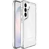 Teknoft Samsung Galaxy S26 Plus i&ccedil;in Crystal Armor Serisi Şok Emici Yumuşak Silikon Kenar Arkası Sert Polikarbonat Darbeye Da