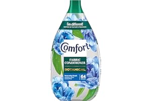 Comfort Botanical Heavenly Fresh Fabric Conditioner softener with CrystalFresh transparent formula a bloom of freshness inspired by nature 960 ml (64 washes)