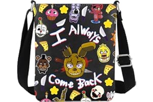 MYSOMY Horror Bear Game Crossbody Bag Springrabbit Gifts I Always Come Back Gifts Horror Game Shoulder Bag