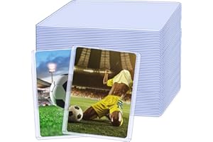 TAOBWN 50Pcs Top loaders Hard Card Sleeves 35PT 76x101mm Standard Clear Card Protectors Holders for Pokemon MTG Yugioh Game Sports Baseball Cards
