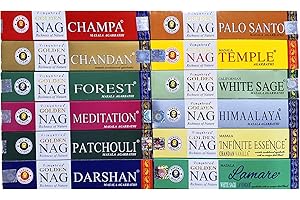 LAMARE 12 szt. Golden Nag – 2 ekskluzywne zapachy – 15g x 12box = 180g