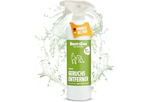 BactoDes - Animal Ready neutralizzatore odori animali domestici bottiglia spray da 500 ml - Detergente enzimatico per urina di gatti & cani, effetto bio-microbico - Eliminaodori per odori sgradevoli