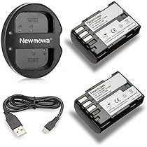 Batteries D-LI90 Newmowa + Chargeur USB Pour Pentax - 2400mAh, 7.4V