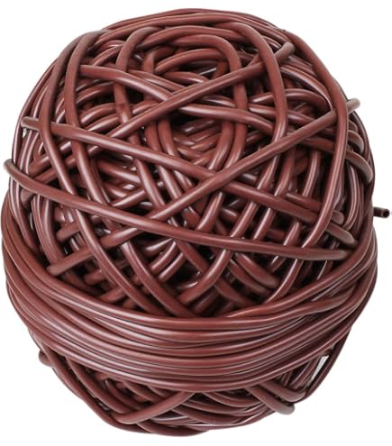 Lien Jardin Extensible Flandria - Pour Tuteurer Tomates, Plantes Grimpantes - 100m Noir