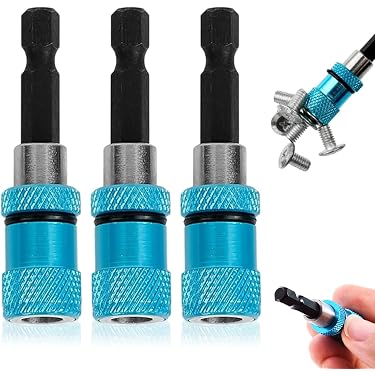 Accessorio Per Utensili Rotanti Supporti Magnetici Per Punte Rotanti Oiieco - 2 Pezzi Da 91mm E 145mm - Flessibili E A Sgancio Rapido Supporti Angolo 15 Gradi - 6