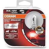 Osram Night Breaker Silver H4 Ampul 64193NBS +100% Fazla Işık
