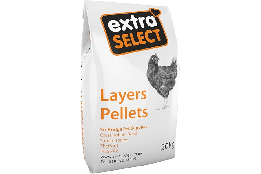Extra Select Complete Layers Pellets Poultry Feed, 20 kg