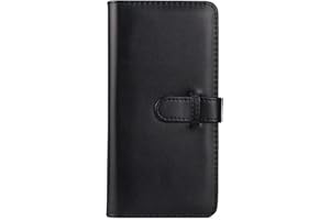 MUZIRI KINOKOO Mini album fotografico in pelle PU portafoglio album dessert tempo album compatibile per Fuji Instax SQUARE SQ1 SQ20 SQ10 SQ6 fotocamera Share SP-3 supporto 80 tasche (nero)