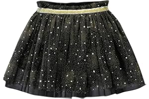 WYONGTAO Kinder Mädchen Tüllrock Pailletten Tütü Rock Glitzer Bunt Ballettrock Prinzessin Minirock Tanzkleid Karneval Partykleid Tanz Rock Tulle Tutu Baby Kinder Rock 1-12 Jahre