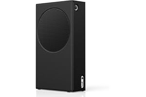 WOLIBEAR Magnetic Smart Wraps for Xbox Series S Console, Full Protection Protective Case for Xbox Series S Accessories with Premium PU Leather and Soft Inner Lining - Black