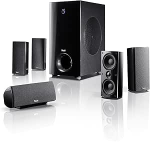 Teufel Consono 35 "5.1-Set" Schwarz Kompakt Heimkino Lautsprecher Set