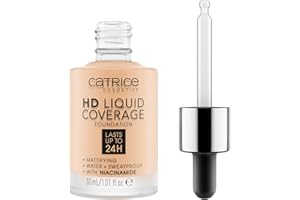 Catrice HD Liquid Coverage Foundation, longlasting, mattifying, oil-control/shine-control, matte (30ml)