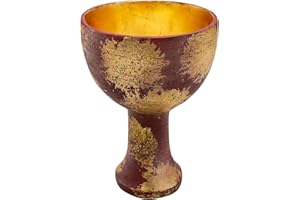 Yearsahrk Indiana Jones Statua del Santo Graal Hero Holy Grail Cup Gold Resina Cimeli Replica Scultura Halloween Home Decorazione