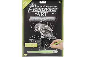 ROYAL & LANGNICKEL Royal Brush Silver Foil Engraving Art Kit, Multi-Colour