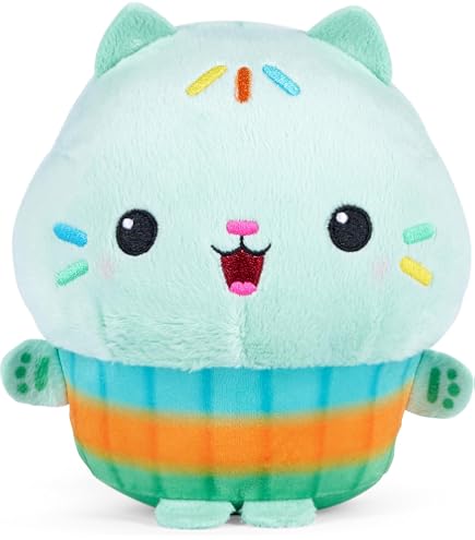 Schmidt Spiele 42790 Gabbys Dollhouse Cakey Cat Peluche 25 cm Schmidt Spiele 42790 Gabbys Dollhouse Cakey Cat Peluche 25 cm