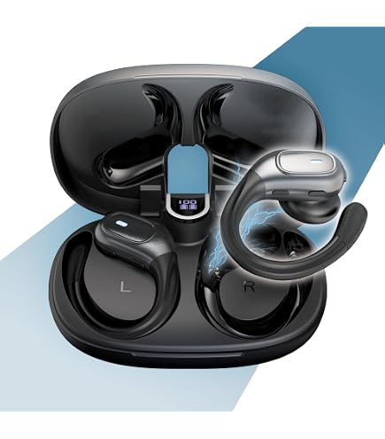 MPWHYL Ecouteurs Bluetooth sans Fil Sport, Ecouteur Bluetooth 5.3 avec MPWHYL Ecouteurs Bluetooth sans Fil Sport, Ecouteur Bluetooth 5.3 avec
