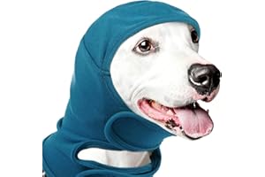 BUERPINKING Cache Oreille Chien, Snood Chien Cocker pour Soulager L'anxiété, Protection Contre Le Bruit - Nood réglable pour Le