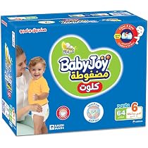 Babyjoy Culotte, Size 6, Junior XXL, 16+ Kg, Jumbo Box, 64 Diaper ...