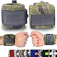 BEAR GRIP - Premium Heavy Duty Weight Lifting Wrist Wraps, Bodybuilding, Crossfit, Powerlifting, StrongMan