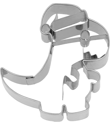 Tagliabiscotti A Forma Di Ippopotamo – Birkmann 11 Cm, Plastica Grigia, Per Biscotti E Frolla