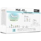 Sleepy Bio Natural Premium Plus Fırsat Paketi Bebek Bezi 3 Numara Midi 42 Adet