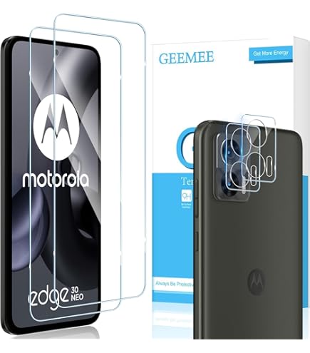 Verre Trempé Motorola Edge 40 Neo Pour Lentille Arrière (2 Pièces