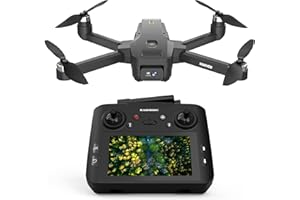 KARUISRC GPS Drone with EIS 4K Camera for Adults Beginners,4.5" HD LCD RC Screen,AI Track&Orbit Mode,32G SD Card with Drone Professional Auto Return, Drones Long Range Follow Me,Gesture Control,under 249g