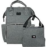 Stylo Star Just For Baby Anne Bebek Bakım ve Sırt &Ccedil;antası + Termos &Ccedil;anta